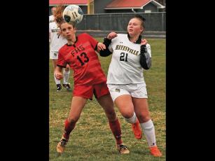 Press photo/Andy Scheidler - Franklin junior Ally Roots was a returning all-conference player for Franklin’s soccer team. The Panthers were 3-0 before the season was halted. 