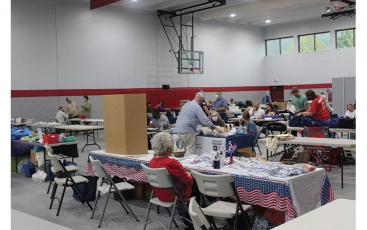 Press photo/Jake Browning - Local veterans received a variety of services and a free lunch during the Veteran Stand Down event on Sept. 16.